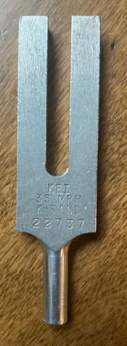 KSI Police K Band Radar Tuning Fork 35 MPH