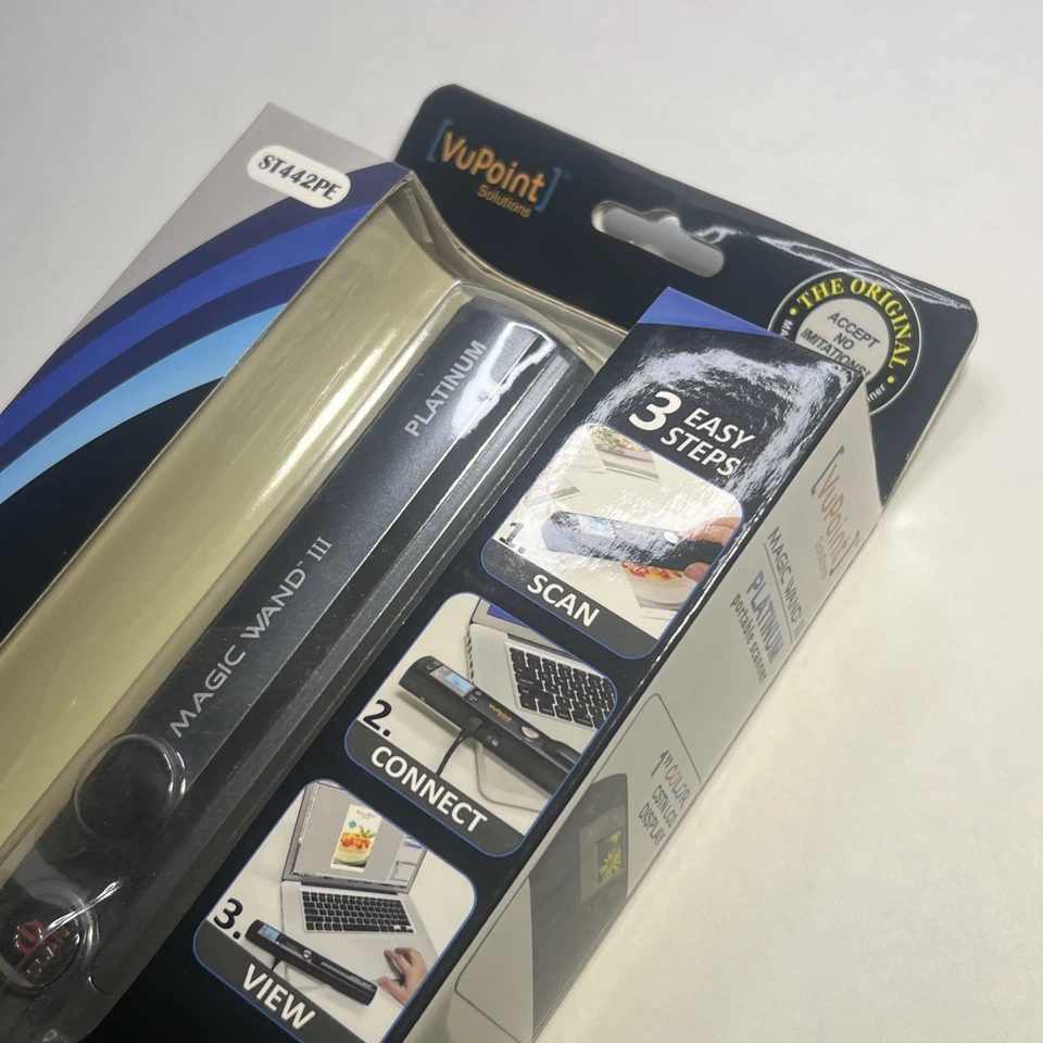 VuPoint Magic Wand III 3 Platinum Portable Scanner - Office Supply Tool -ST442PE - Image 2 of 4