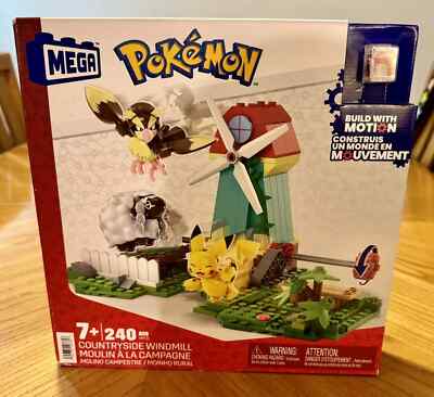 Pokemon Mega Construx: Windy Town Set (240 Pieces) NEW N7