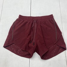 BALEAF 3" Quick Dry Mesh Swim Board Shorts UPF50 Red Wine Womens Size XSmall