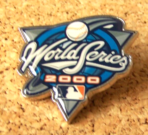 2000 World Series logo pin Yankees Mets New York Bradford Exchange c46104
