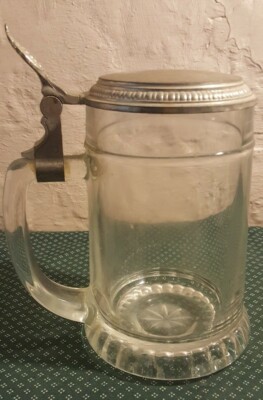 Vintage West Germany Glass Beer Root beer Ice Cream Float Stein