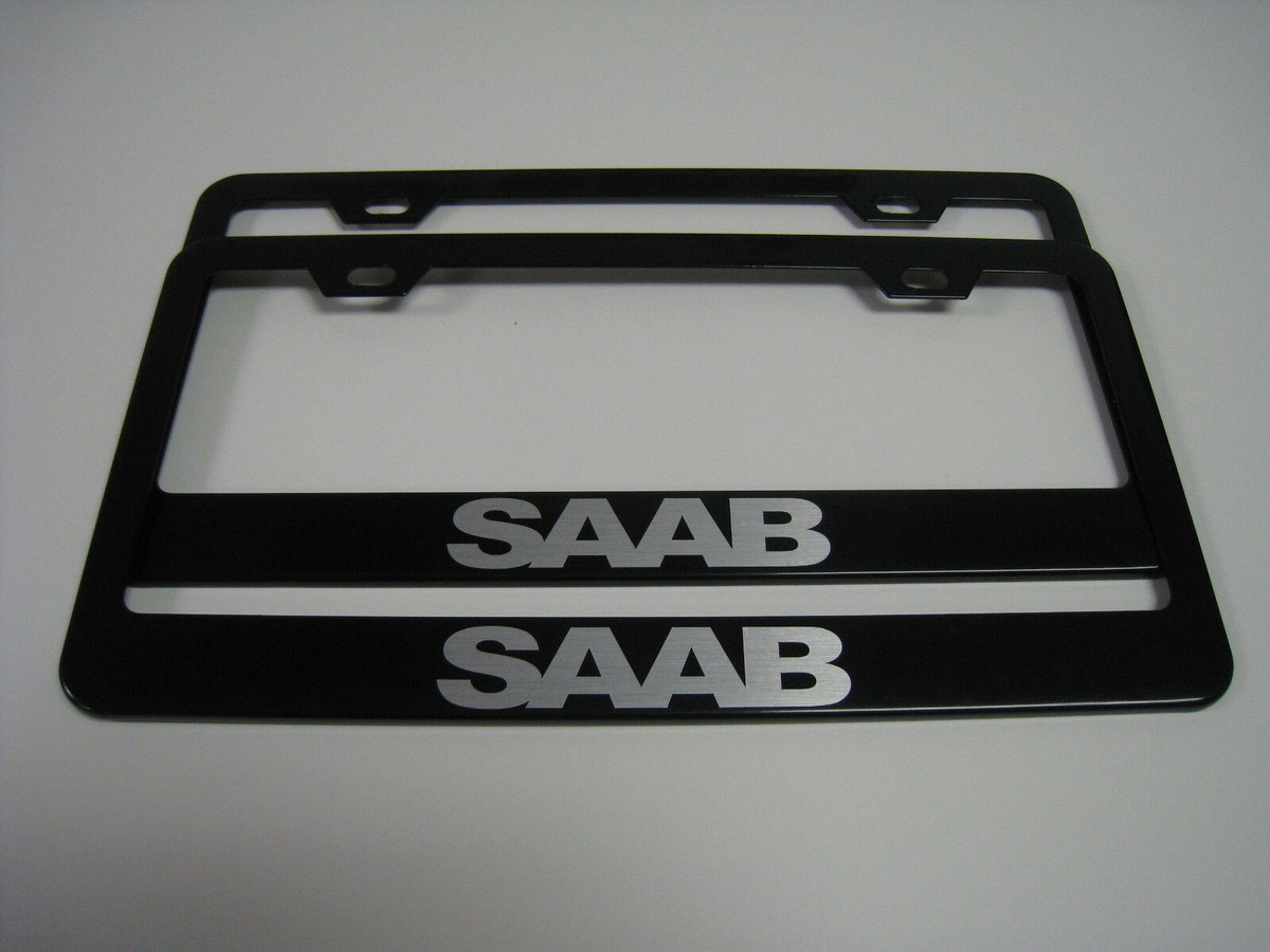 【新品未使用】SAABサインプレート 2 Brand New 