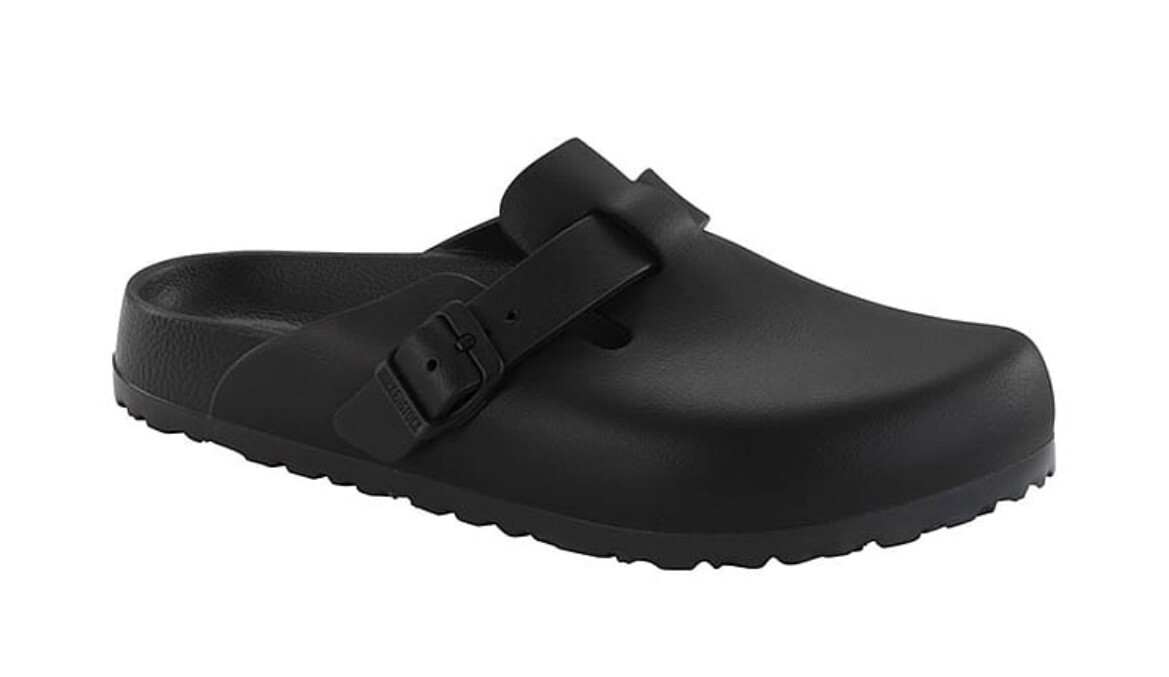 BIRKENSTOCK Womens BOSTON EVA Black CLOGS Slides SHOES 41 265 10