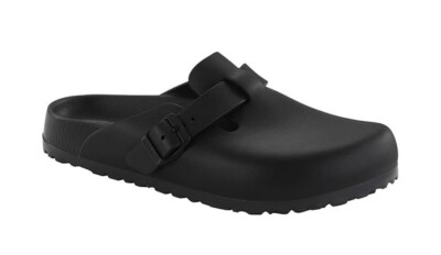 BIRKENSTOCK Womens BOSTON EVA Black CLOGS Slides SHOES 41 265 10