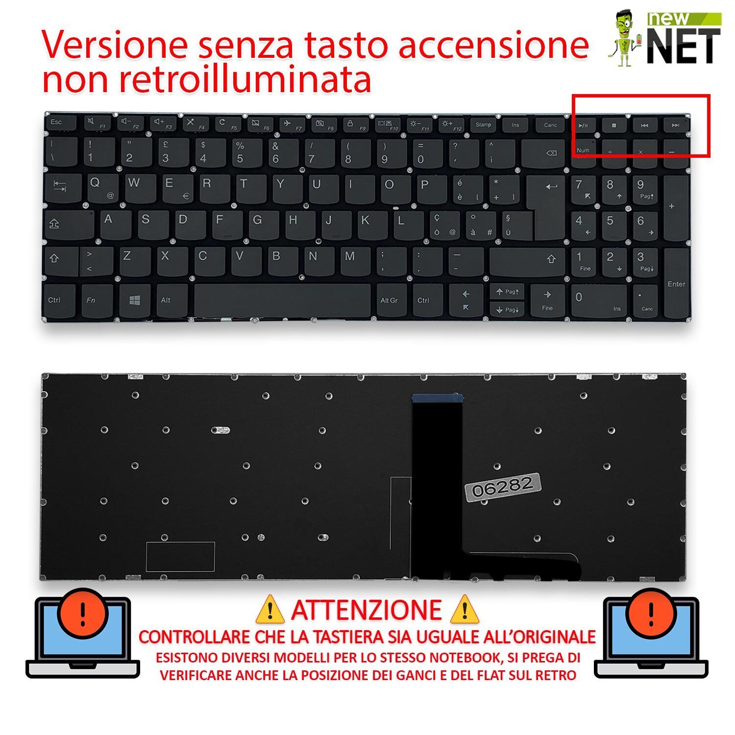 Zahara Scharnierabdeckung Für Lenovo IdeaPad 3 | Hinge Cover Schwarz