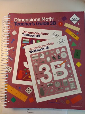 Dimensions Math Teacher's Guide 3B (Spiral)