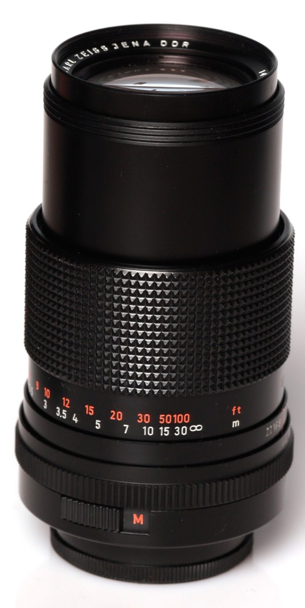 Carl Zeiss Jena MC Sonnar 135mm F3.5　M42 Lente Carl Zeiss Jena Sonnar Zebra 135mm F3.5 Rosca M42 | MercadoLivre