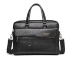 Men's Briefcases Leather Laptop Work Bag Portable Business Messenger Bag