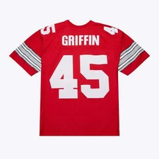 MENS MITCHELL & NESS NCAA DARK JERSEY OHIO STATE 1974 ARCHIE GRIFFIN