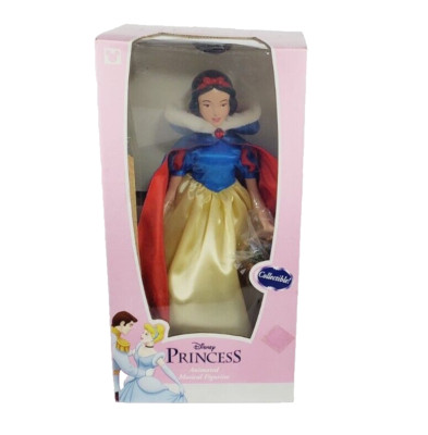 Vintage Telco Animated Musical Disney Princess Snow White 15'' Doll in Box