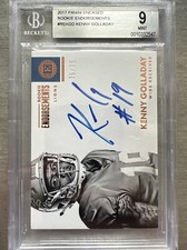 Kenny Golladay 2017 Panini Encased Endorsements /75 Rookie BGS 9 MINT🔥HOT🔥📈