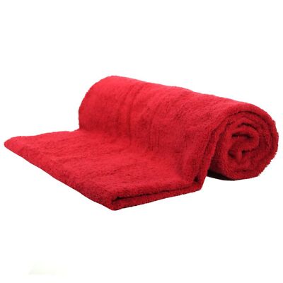 Saunatuch Bordeaux 80 x 200 cm Frottier Frottee Handtuch