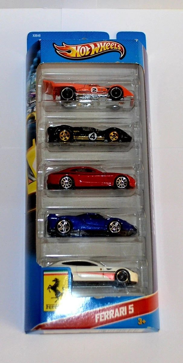 Hot Wheels Ferrari フェラーリ ミニカー 5Pack