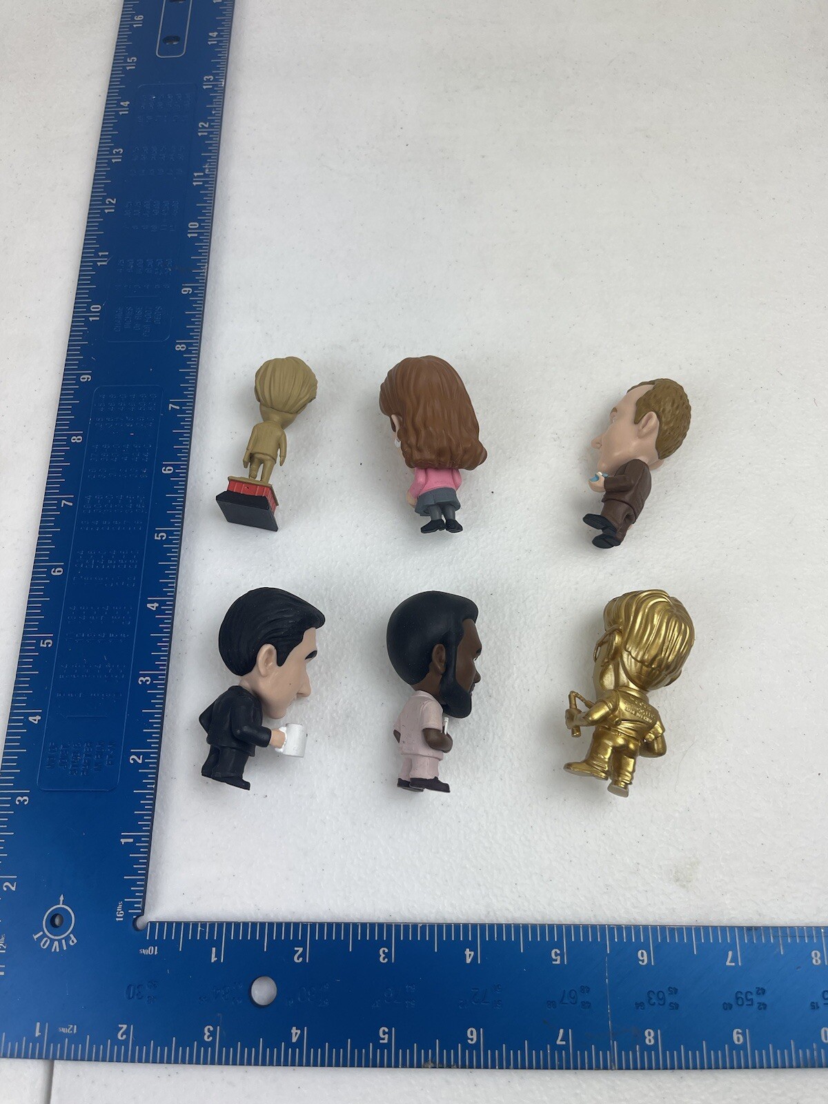 The Office Phatmojo Mini Figures - Gold Dwight And Darryl Plus More Bundle Of 6