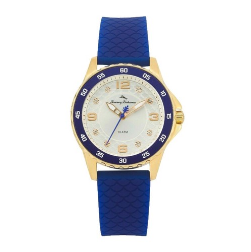 Tommy Bahama TB2145 White Dial Silicone Strap Multifunction  display picture 2