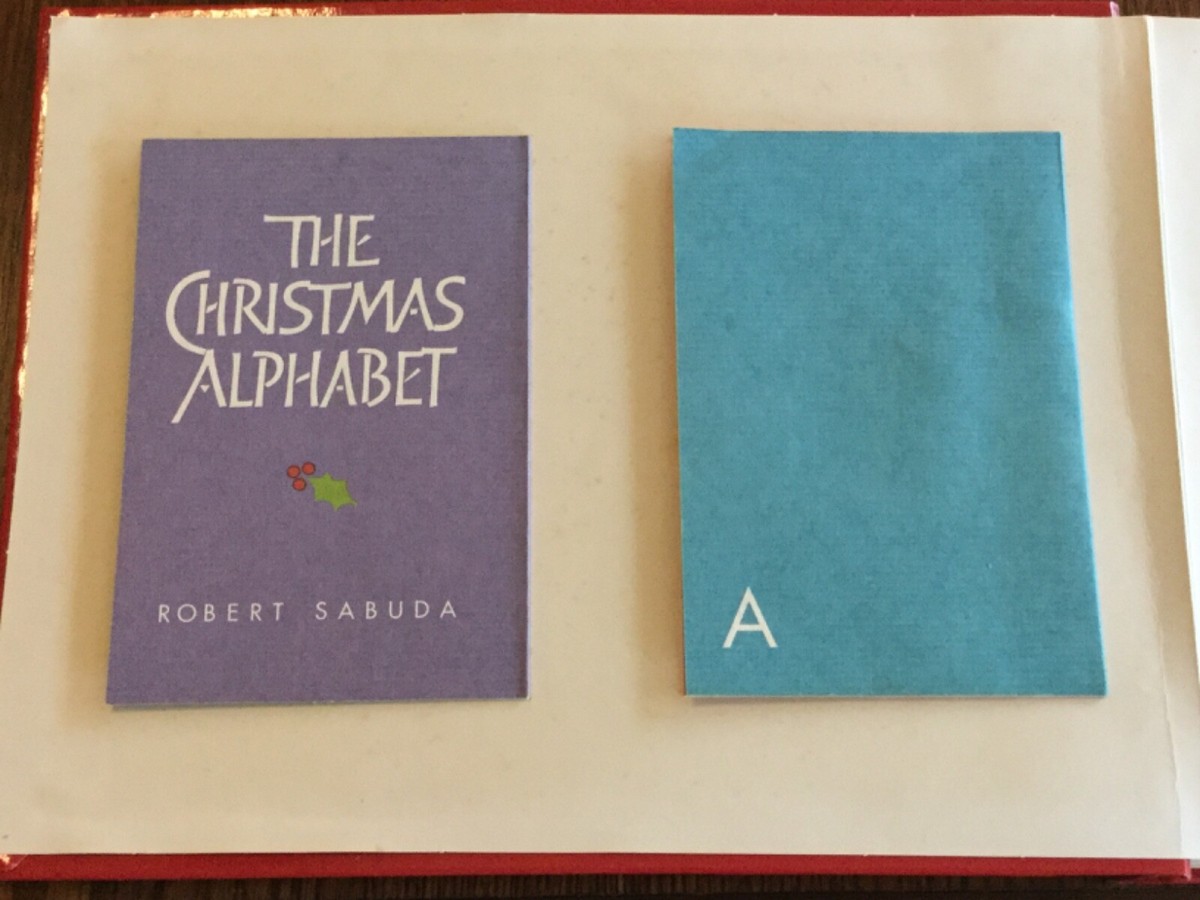 The Christmas Alphabet Robert Sabuda Pop-Up Alphabets Pop-Ups | eBay