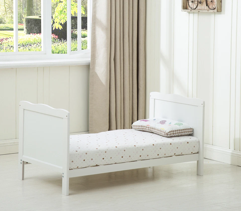 MCC®  Wooden Baby Cot Bed "Orlando" & Aloe Vera Water repellent Mattress  - Image 3 of 4