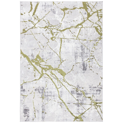 SAFAVIEH Amelia Collection ALA293J Grey / Green Rug
