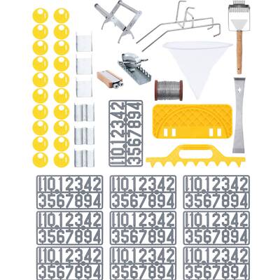100 Pi¿¿ces S¿¿ries Apiculture Ruche Apiculture Nid D'Abeille Fondation