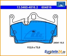 Brake pad set, disc brake ATE 13.0460-4816.2