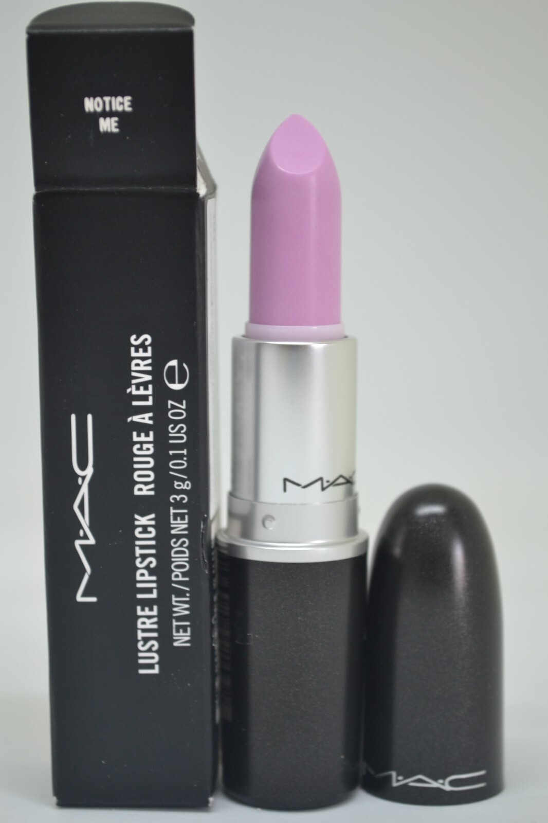 Mac Lustre Lipstick Notice Me Full Size 100 Authentic