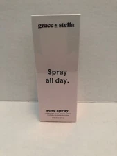NIB Sealed Grace And Stella Spray All Day Hydrating Rose Facial Spray 8.11 Fl Oz