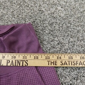 PINK Pants Womens Medium Purple Victoria Secret Active Knit Jogger Sweatpants