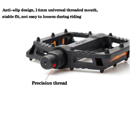 Wellgo DU Sealed Bearing Non-slip Pedal For MTB Road Bike Flat/Platform Pedals - Picture 11 of 17