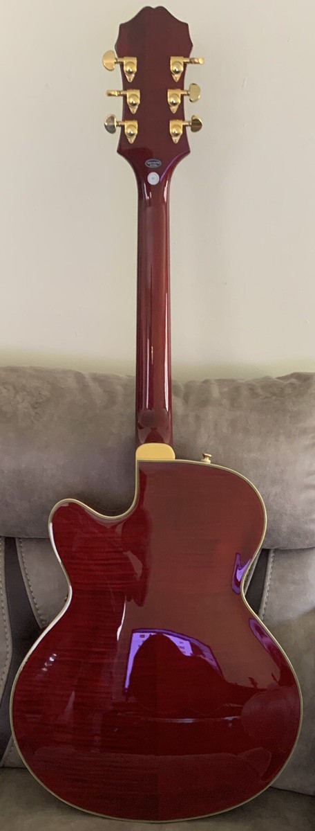 Epiphone Joe Pass Emperor ll Pro / Rosewood Wine Red W/Hard Case