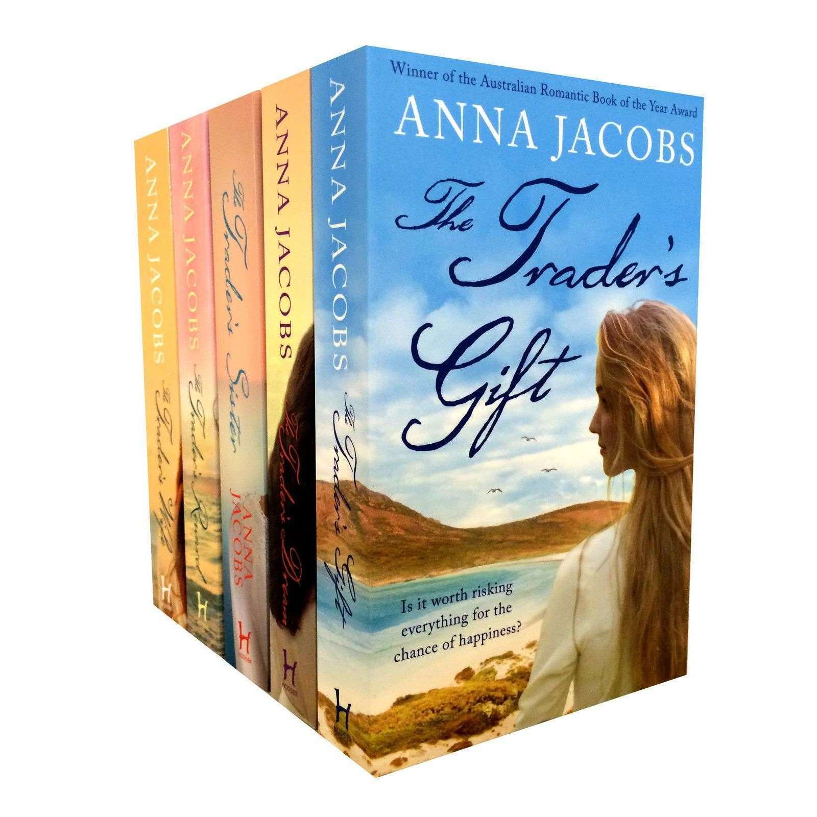 Anna Jacobs The Traders Series 5 Books Set Collection The Traders Wife | Anna Ja