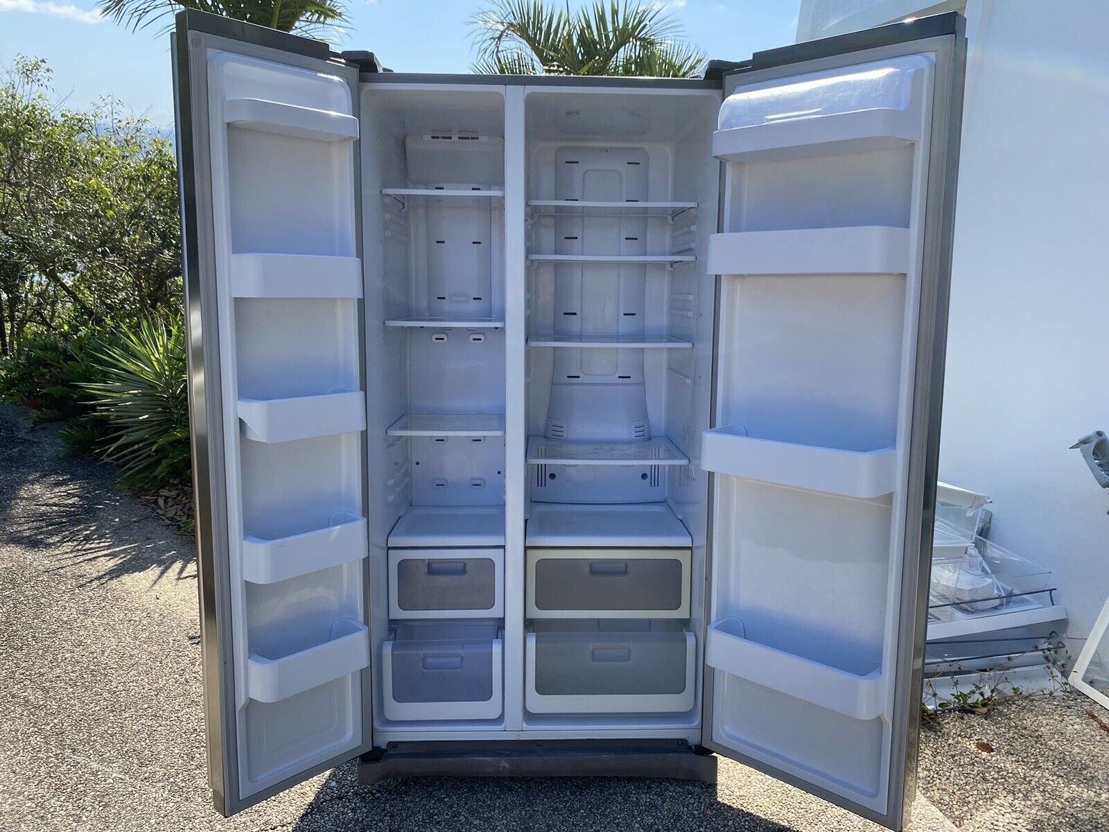Samsung SRS600NLS side by side double door fridge all parts for sale