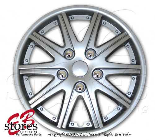 14 inches Hubcap Wheel Rim Skin Cover Hub caps (14" Style#027) Single 1pc Qty 1 - Bild 1 von 3