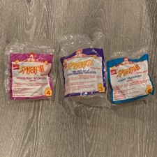 Vintage McDonalds Happy Meal 1995 Marvel Spiderman Lot of 3 Dr Octopus Venom Nw