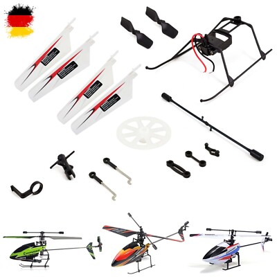 Ersatzteile-Set für RC Hubschrauber WLToys V911, Rotorblätter,Kufe,Heckrotor uvm