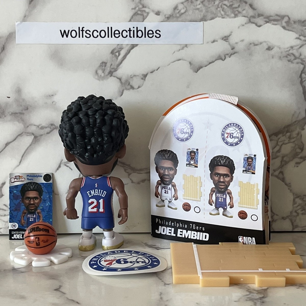 Zuru NBA Ballers - Philadelphia 76ers - Joel Embiid - Blue Jersey