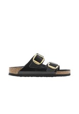 NWT BIRKENSTOCK ARIZONA BIG BUCKLE NATURAL PATENT LEATHER 1021476 BLACK