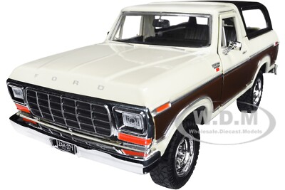 モーターマックス 1/24 1978 フォードブロンコ BEIGE/BROWN 1978 FORD BRONCO RANGER XLT CREAM & BROWN 1/24 DIECAST MODEL