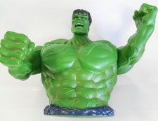 Marvel Hulk PVC Bust Coin Bank 3D Toy Figure Piggy Bank Coin Collector 
