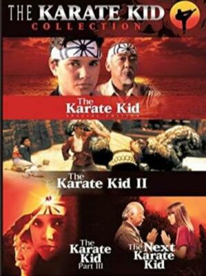 The Karate Kid Collection 3-Disc Set DVD VIDEO 4 MOVIES martial