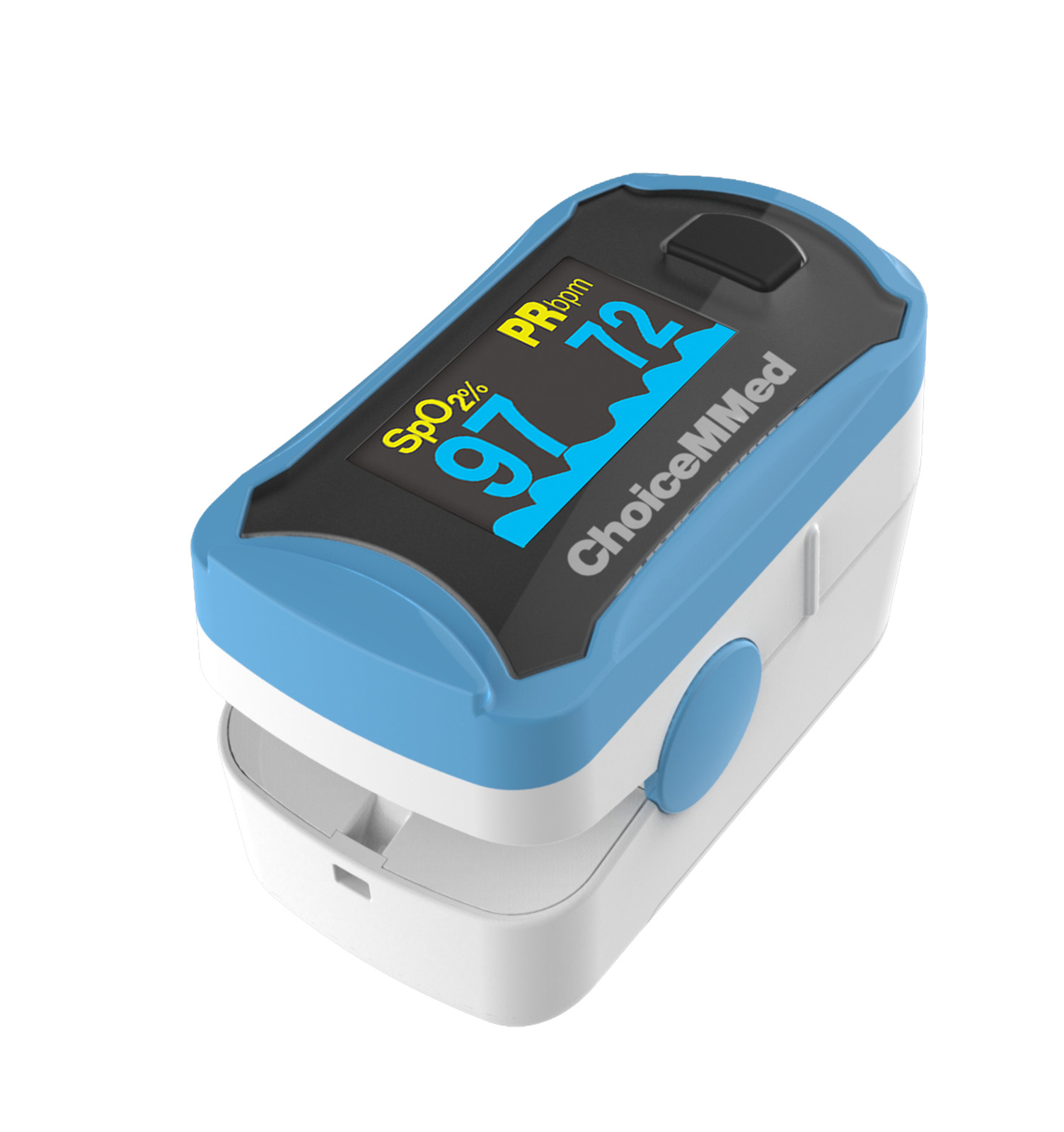 ChoiceMMed Fingertip Pulse Oximeter MD300 C29 OLED Colour Display - Adults Kids