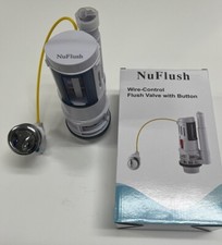 2.5 inch Dual Flush Valve with Cable Activated Flush Button for Two Piece Toilet