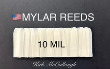 Duck Call Reeds 50 10 Mil Mylar reeds for duck calls.
