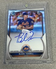2023 Bowman Chrome - Prospect Autographs Blade Tidwell #CPA-BT (AU, RC)