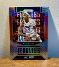 ANGEL REESE 2026 WNBA Panini Prizm Silver Fearless Insert #8 Atlanta Dream