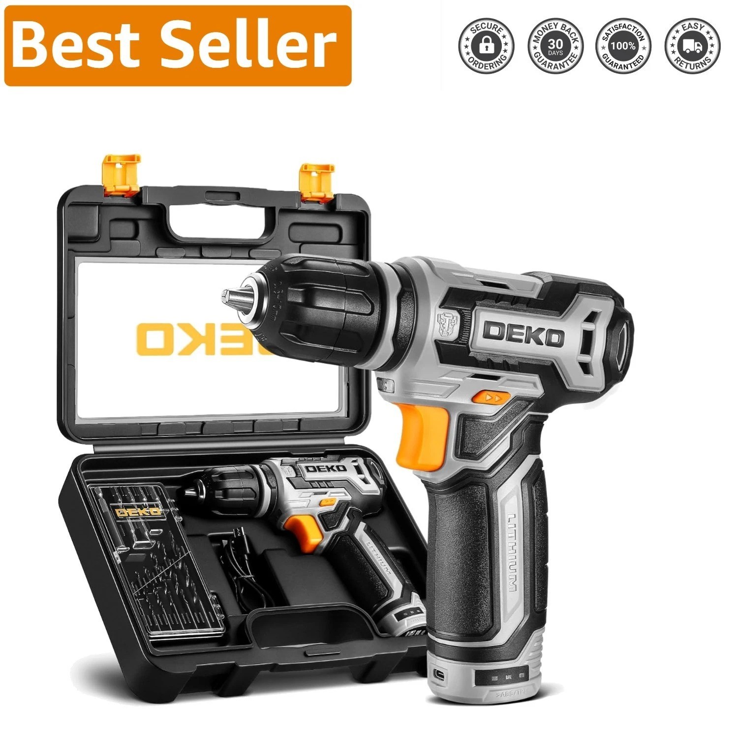 With Rechargeable Battery & 13 Accessories