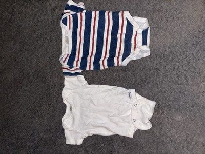 Gerber 0-3 Month Cotton Onesies Bundle New Condition Lot of 2