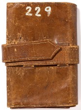 Mr Vincn, Vincent? / Decorated Folding Leather Wallet Mr Vincn Book 1827