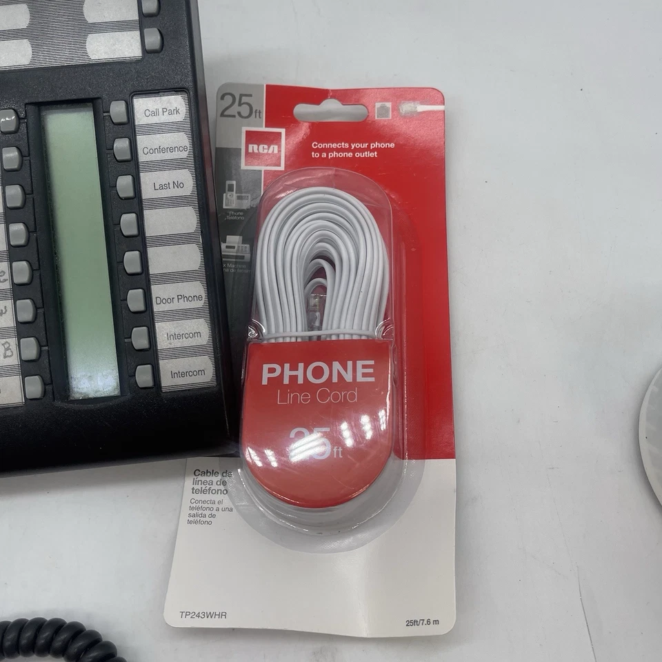 Nortel Networks T7316E Phone with Phone Line / Cable WORKING and Cleaned READ - Image 2 of 4