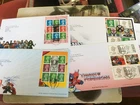 GB STAMPS OFFICIAL PRESTIGE BOOK FIRST DAY COVER DC MARVELS COMIC SET